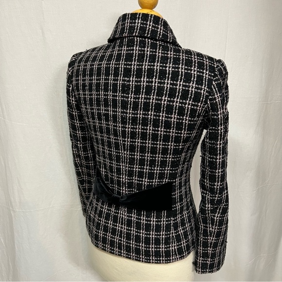 Vintage Black and White Blazer - Picture 6 of 13